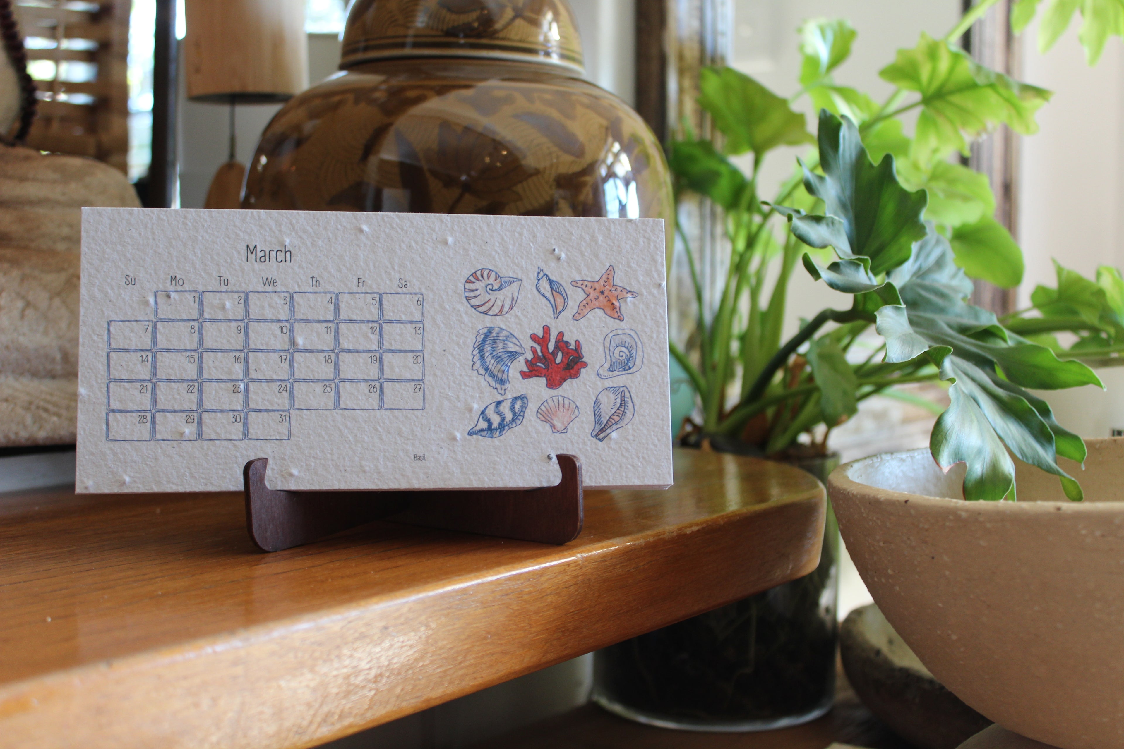 Moments 2027 Calendar with Sustainable Stand
