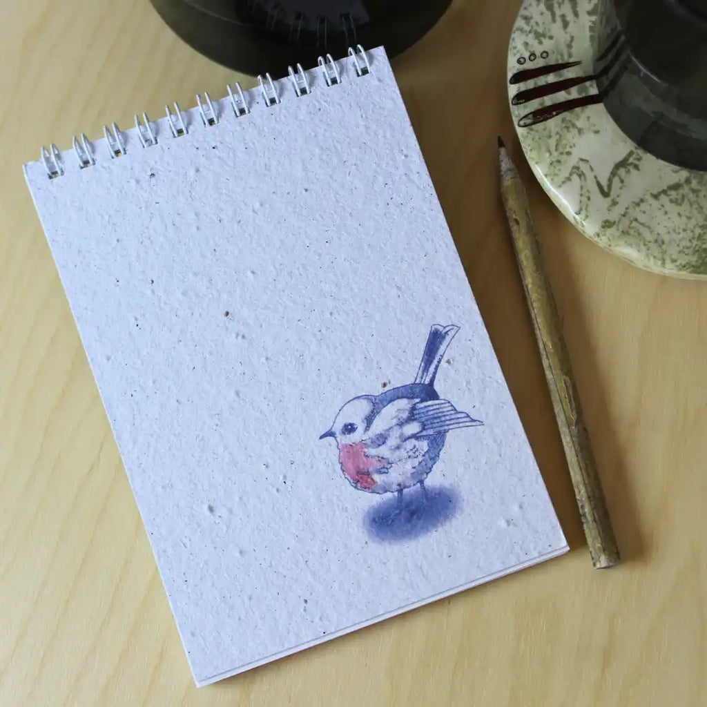 A6 Notepad set with pencil