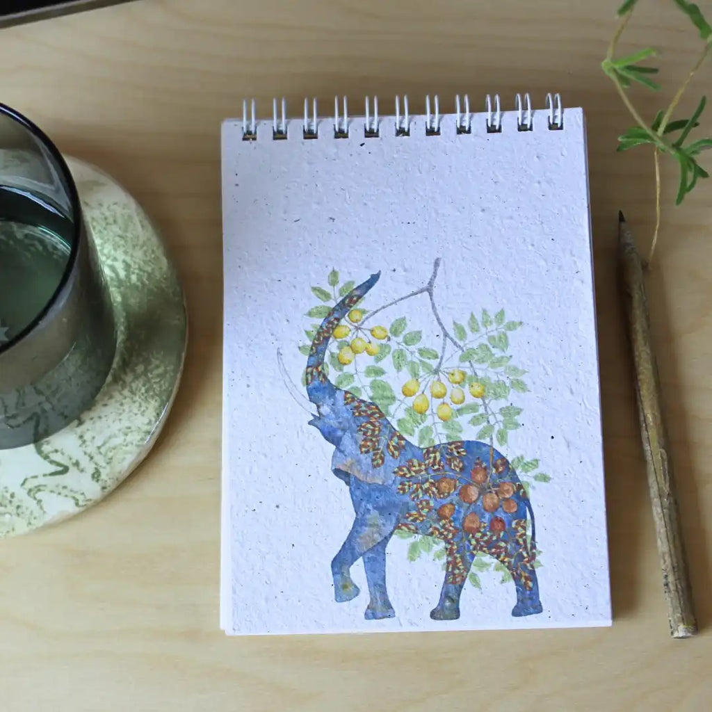 A6 Notepad set with pencil