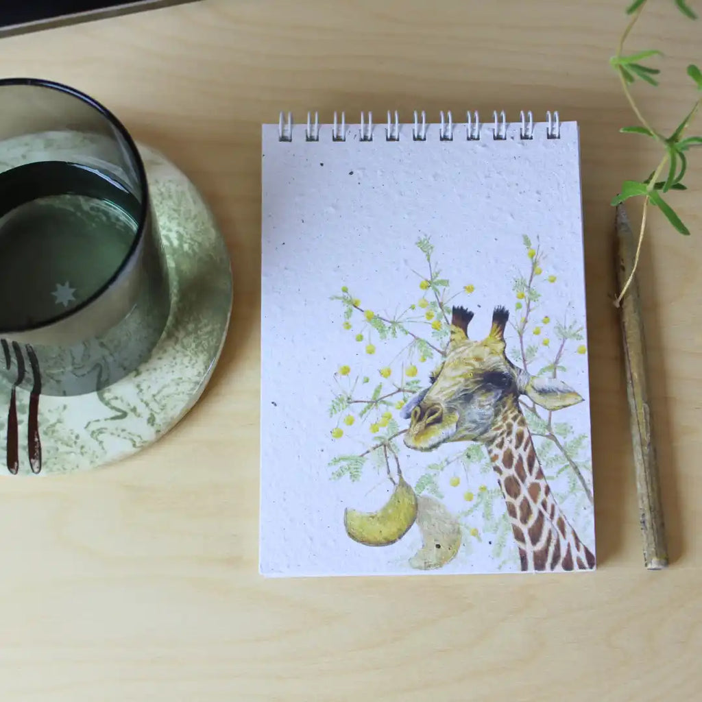 A6 Notepad set with pencil