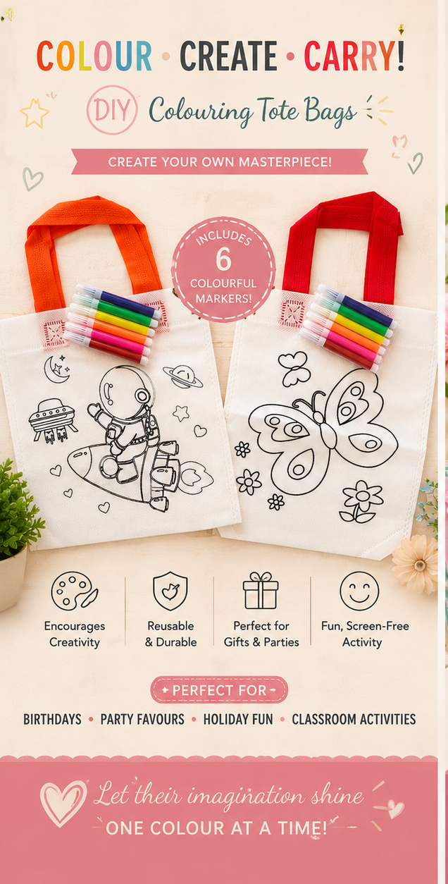 Creative Colouring Gift Set - Colour • Create • Carry!