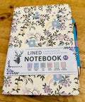 Purple Flower Notebook A5